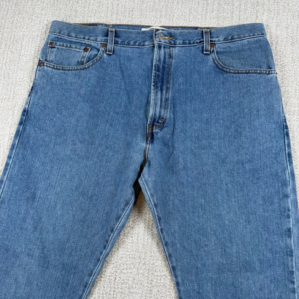 Levi's 517 Mens 38x32 Bootcut Denim Blue Jeans Western Workwear Y2K